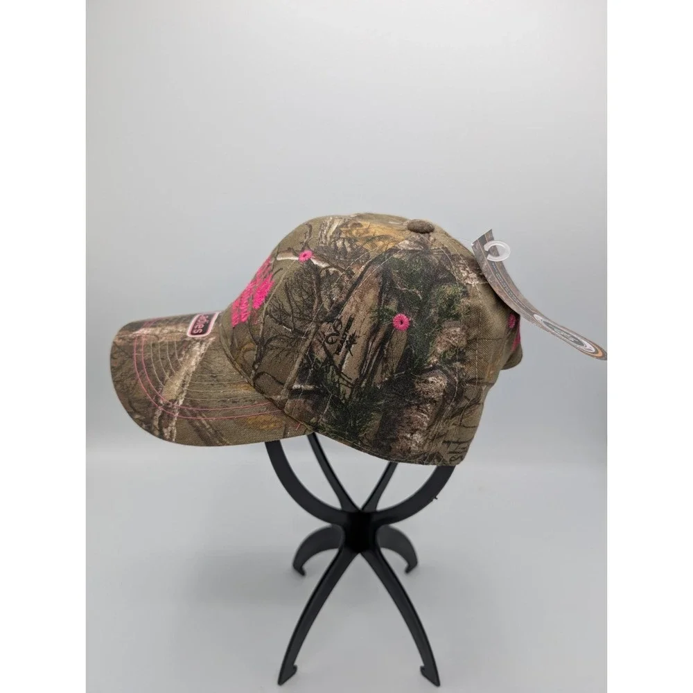 Realtree Camouflage Embroidered Cap Scheels Outfitters Ladies New‎